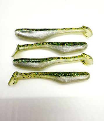 Easy Money Down South Burner Shad Soft Plastics Inshore Lures Jeco's Marine Port O'Connor, Texas
