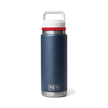 Navy/Rescue Red/White Yeti - Rambler 26oz. Bottle