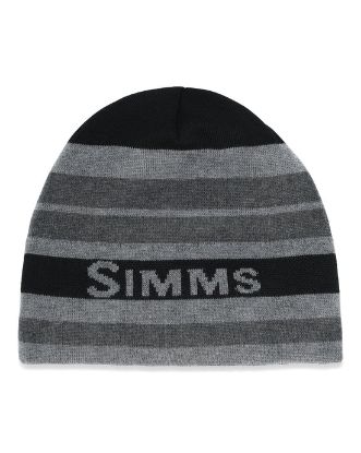 Simms - Men's Everyday Beanie: Carbon Stripe