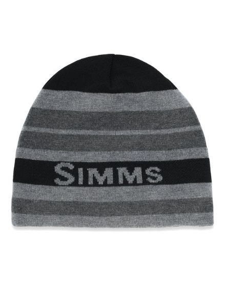Simms - Men's Everyday Beanie: Carbon Stripe