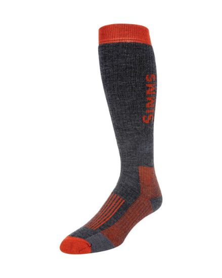Simms - Men's Merino Midweight OTC Sock: Carbon
