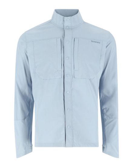 Simms - Men's Latitude BiComp Shirt: Steel Blue