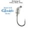 Hogie's Lures - Shad Head 4/0 Gamakatsu Black Nickle Hooks (More Options) - 3-Pack