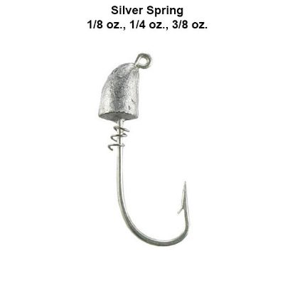 Hogie's Lures - Shad Head with Eagle Claw Lazer Sharp Point Hooks (More Options)