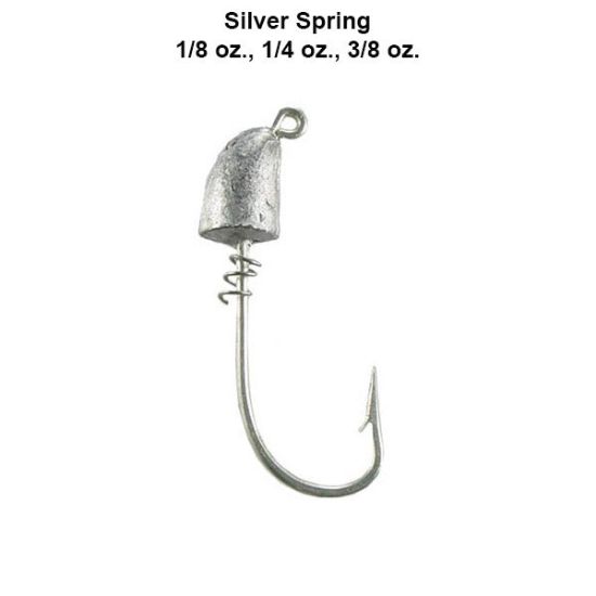 Hogie's Lures - Shad Head with Eagle Claw Lazer Sharp Point Hooks (More Options)