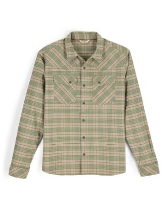 Simms - M's Brackett Flannel Shirt: Drummond Plaid|Smoke