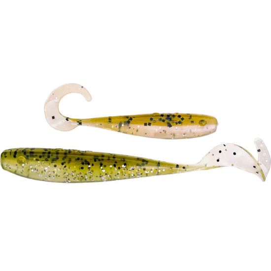 A.M. Fishing - 5.5" Curly Tail Jerkshads | 6 - Per Pack (More Colors)