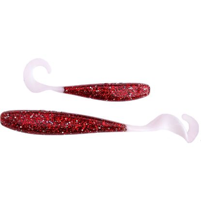Blood Diamond A.M. Fishing - 5.5" Curly Tail Jerkshads | 6 - Per Pack (More Colors)