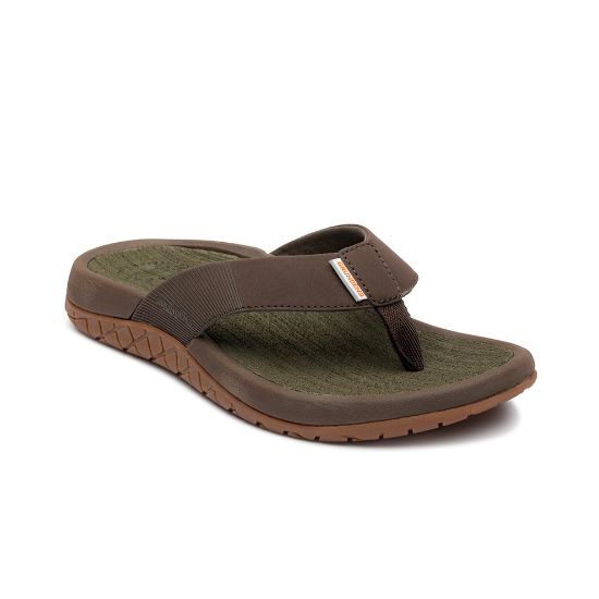 Grundens - Fishfinder Sandal | Dark Brown