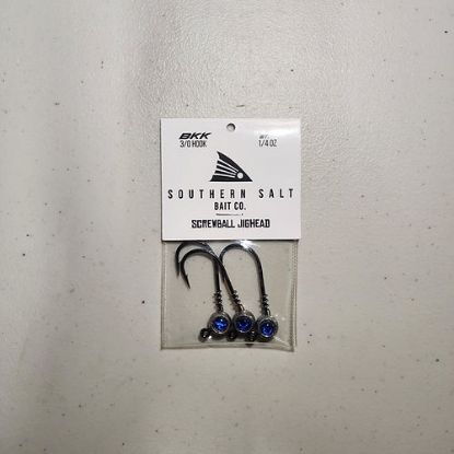 Southern Salt Bait Company - Screwball Jighead | Unpainted