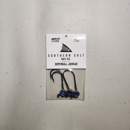 Southern Salt Bait Company - Screwball Jighead | Unpainted