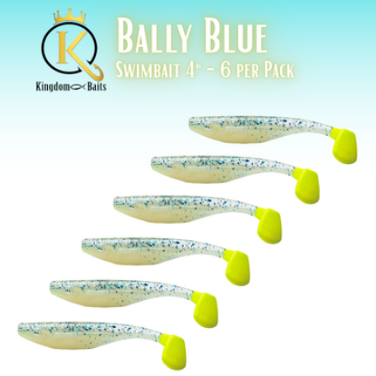 Kingdom Baits - 4" Swimbait (More Color Options)