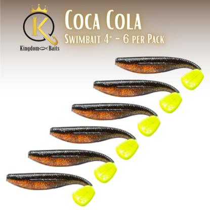 Kingdom Baits - 4" Swimbait (More Color Options)