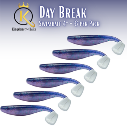 Kingdom Baits - 4" Swimbait (More Color Options)