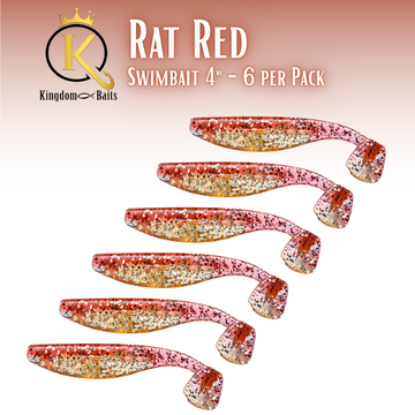 Kingdom Baits - 4" Swimbait (More Color Options)