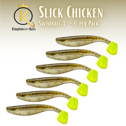 Kingdom Baits - 4" Swimbait (More Color Options)