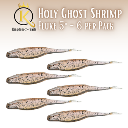 Kingdom Baits - 5" Fluke Lure (More Colors)