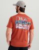 Huk - Men's KC Lures Short Sleeve Pocket Tee | Craw Red