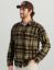 Huk - Jetty Plaid Shacket |Moss