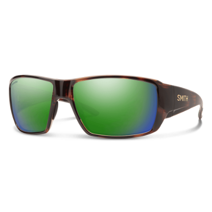 Smith Optic's - Guide's Choice | Matte Tortoise/ ChromaPop Glass Polarized Green Mirror
