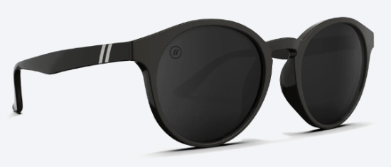 Blenders Eyewear - Coastal X2: Jet Black Polarized Sunglasses