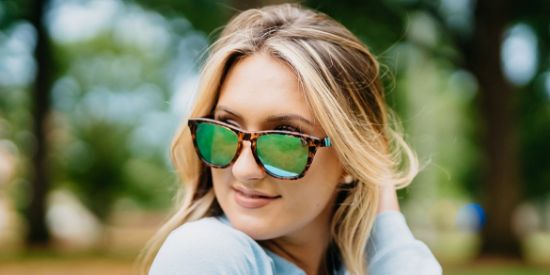 Blenders Eyewear - L Series: Jungle Rain Polarized Sunglasses