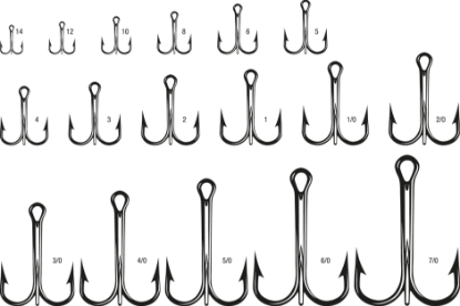 Round Bend Treble Hook VMC Hooks Jeco's Marine Port O'Connor, Texas