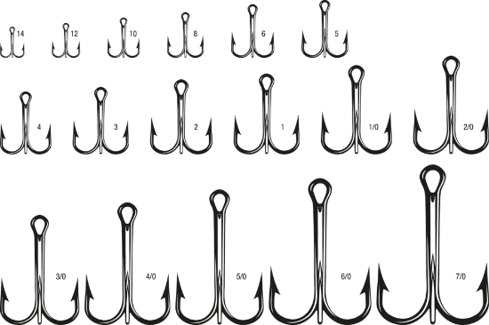 Round Bend Treble Hook VMC Hooks Jeco's Marine Port O'Connor, Texas