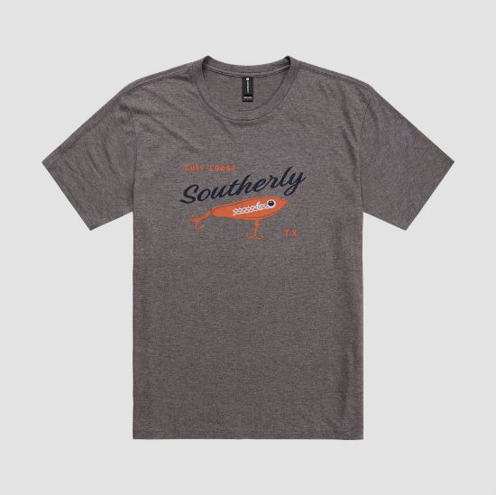 Southerly - Big Lure Tee Tee: Heather Grey