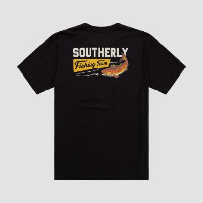 Southerly - Fishing Gear Tee: Black