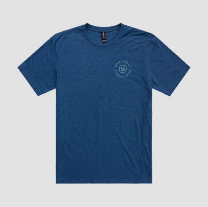 Southerly - Outfitter Logo Tee: Ocean Blue
